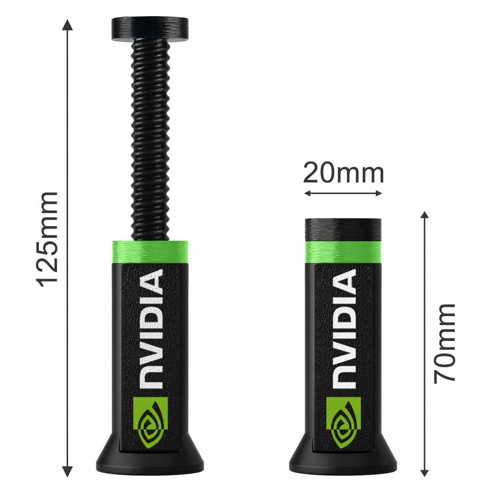 UCHWYT PODPÓRKA KARTY GRAFICZNEJ GPU REGULOWANA 70-125MM CZARNA Model PODPÓRKA DO KARTY GRAFICZNEJ UNIWERSALNA
