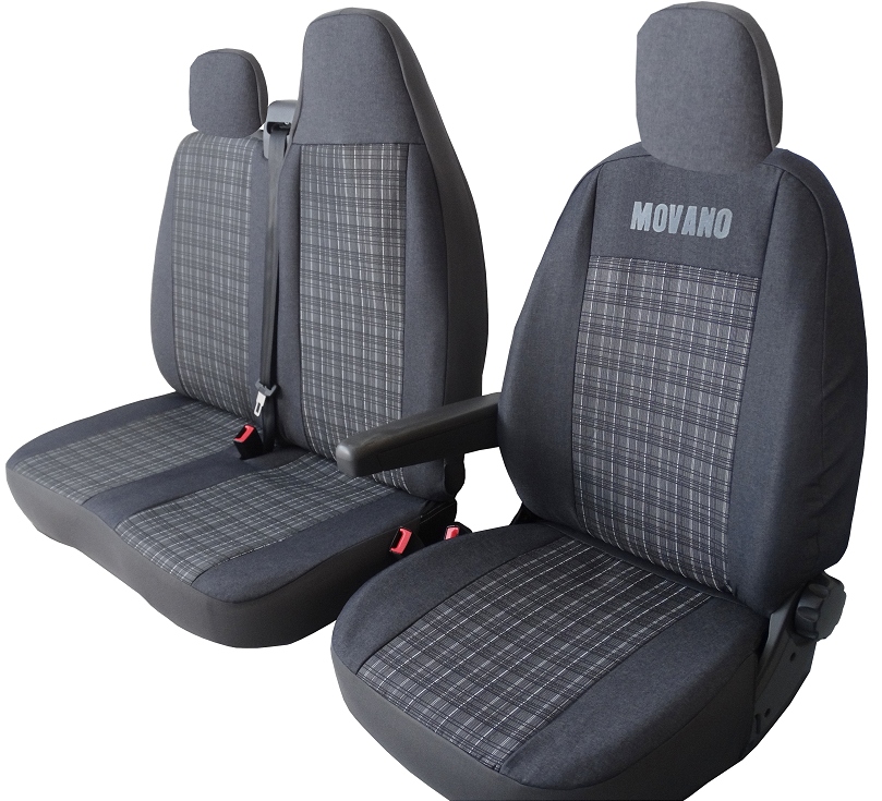 Potahy Opel Movano B 2010-2020 Premium Zesílené