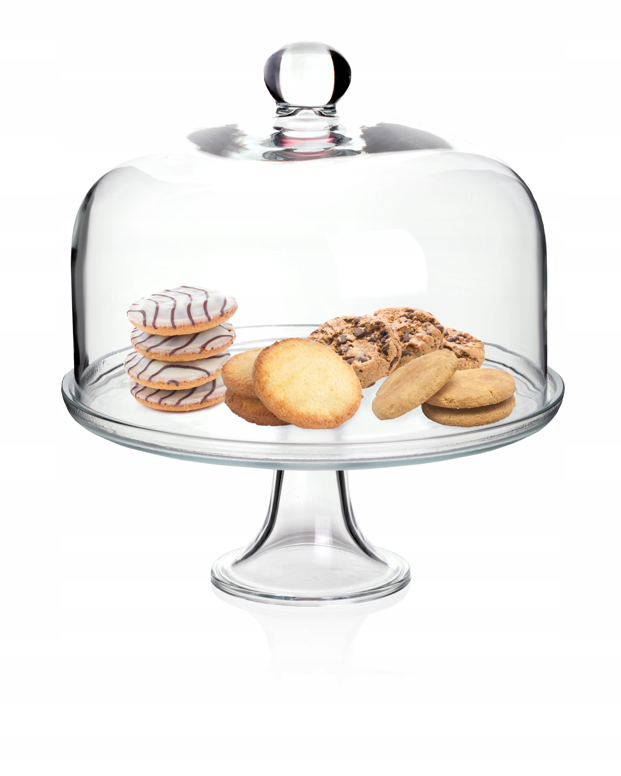 PATERA SZKLANA Z KLOSZEM NA CIASTO TORT ELEGANCKA EAN (GTIN) 5908214617517