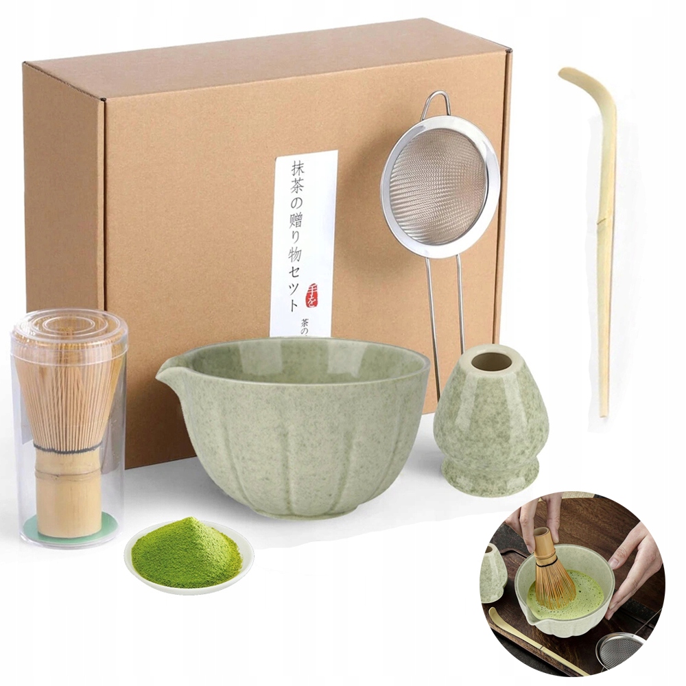 Levně Sada Na Vaření Matchy 5 Ks Pokročilá Přesnost Vaření