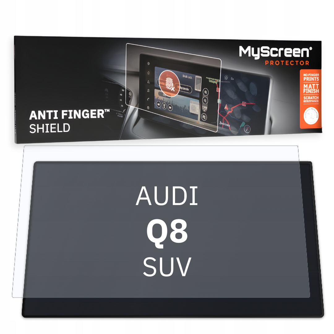 Fólie pro Audi Q8 E-tron Suv 2022 Front Centre Control Panel