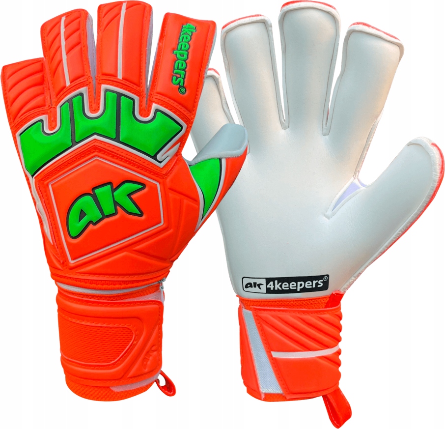 Rękawice bramkarskie 4keepers Guard Fogo Mnc pomarańczowy 9.5