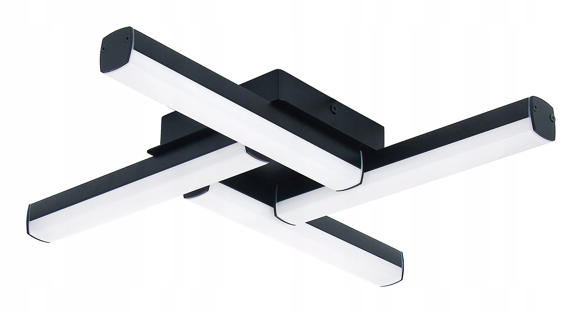 Led stropné svietidlo 18W, čierne matné, IP44, 42,5cm Evan Rabalux