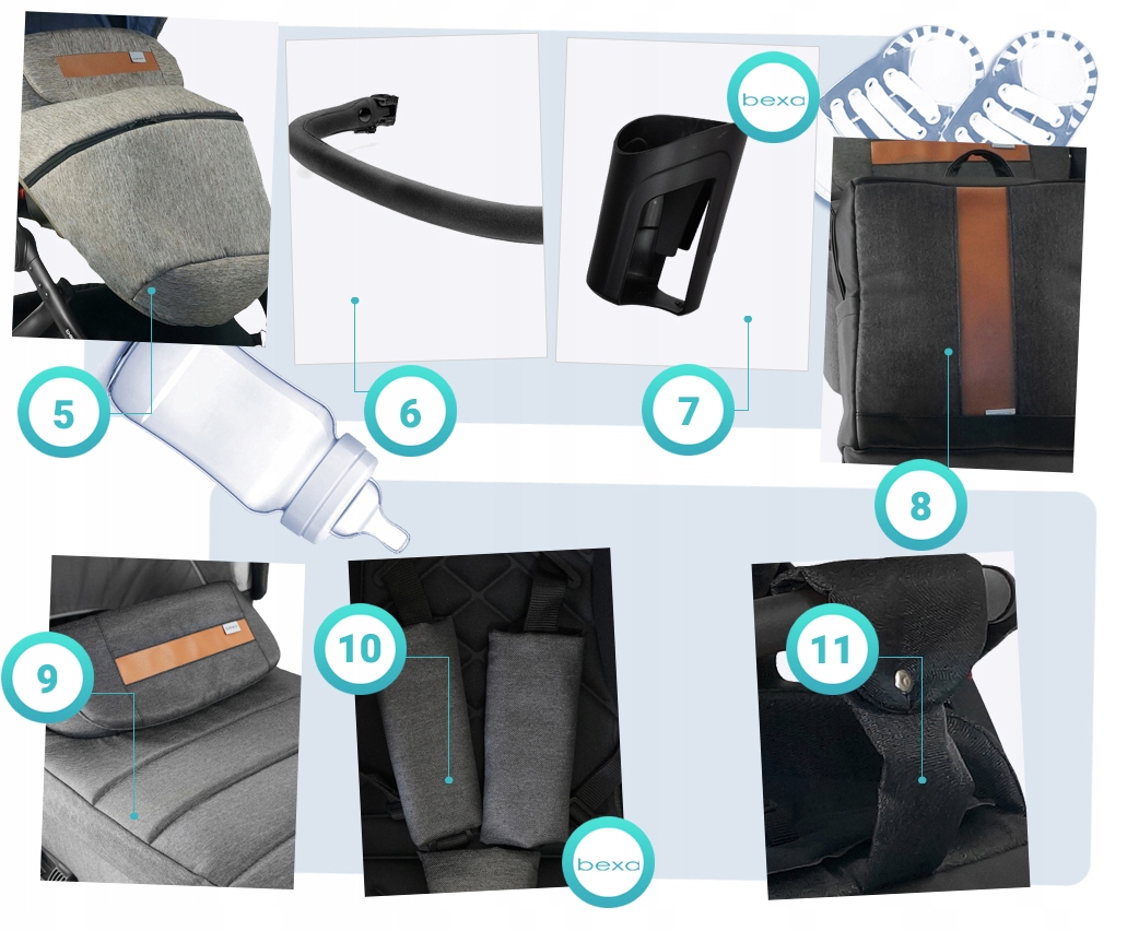 WÓZEK 3W1 BEXA LINE 2.0 L07 I MAXI-COSI CITI Model Line 2.0