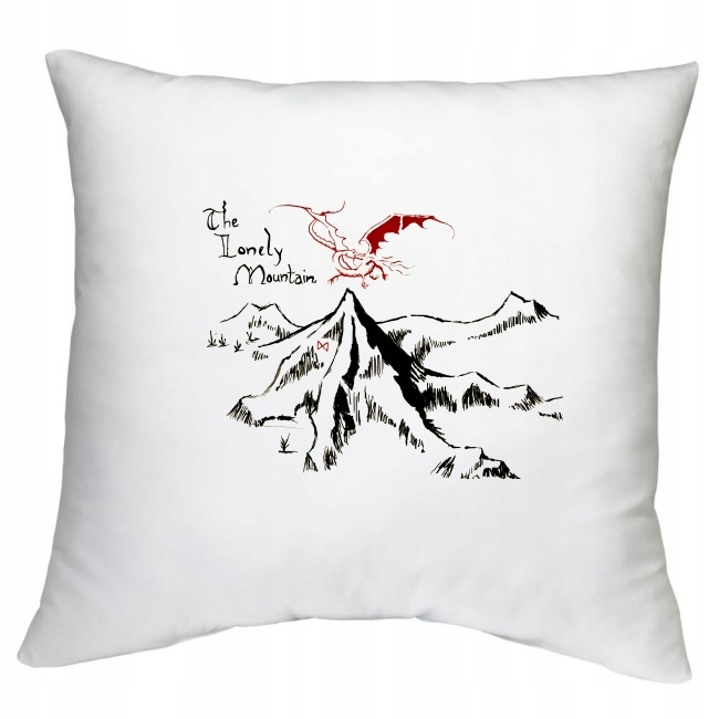 PODUSZKA Tolkien CYTAT HOBBIT WŁADCA PISARZ WZORY