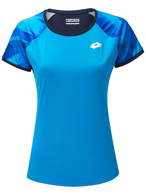 KOSZULKA LOTTO TOP TEN III PRT3 WOMEN BLUE S