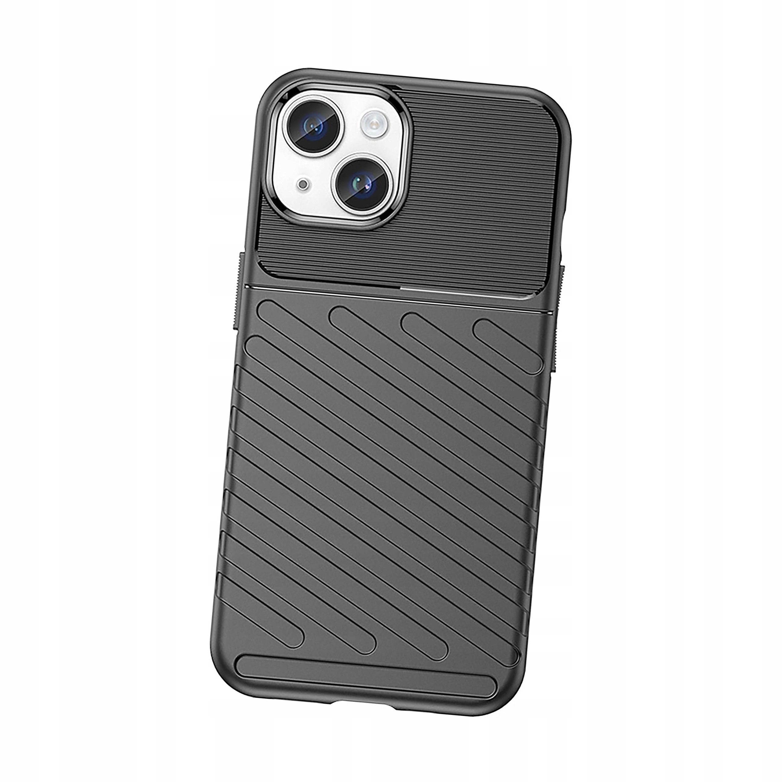 Plecki Pancerne etui iPhone 15 Plus Thunder Case czarne