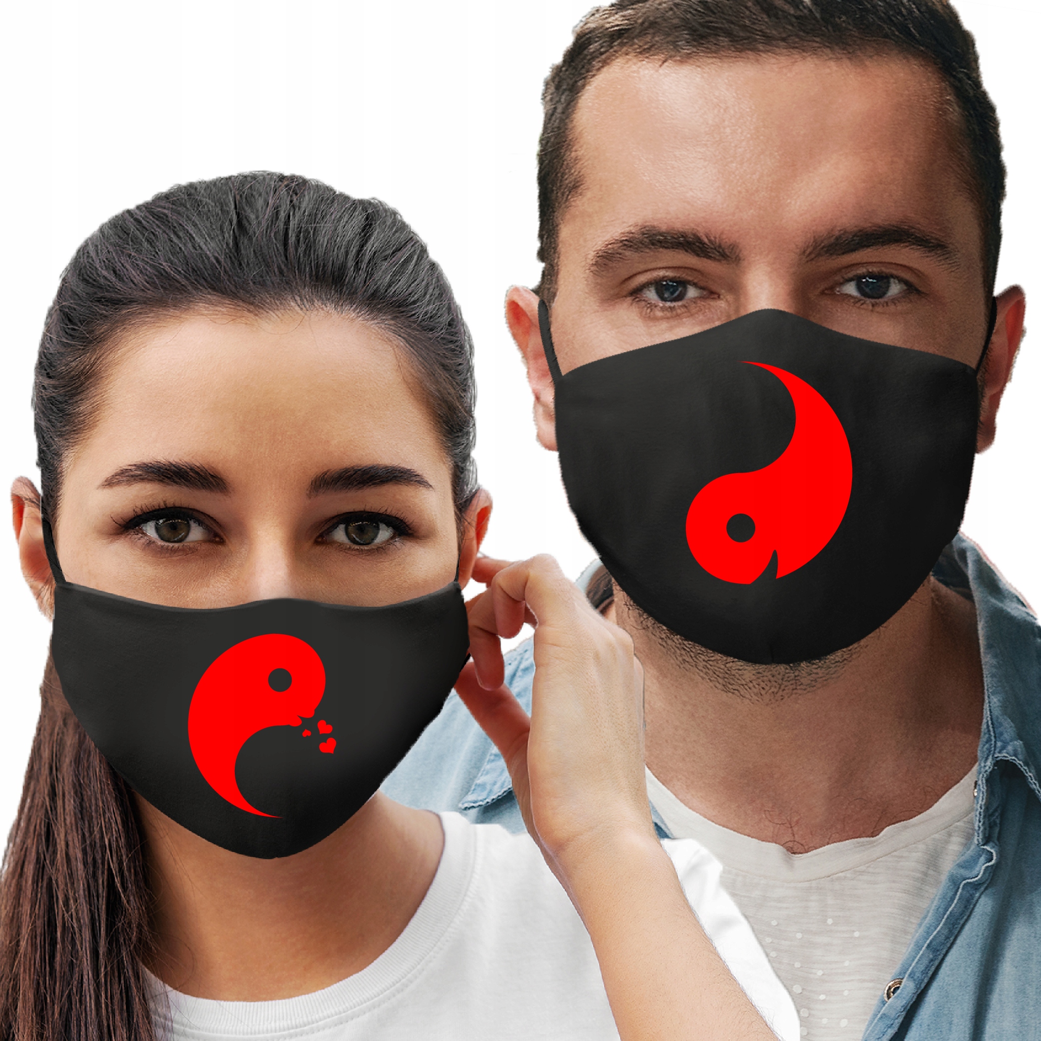 

Maseczka Bawełniana Prezent Na Walentynki Yin Yang