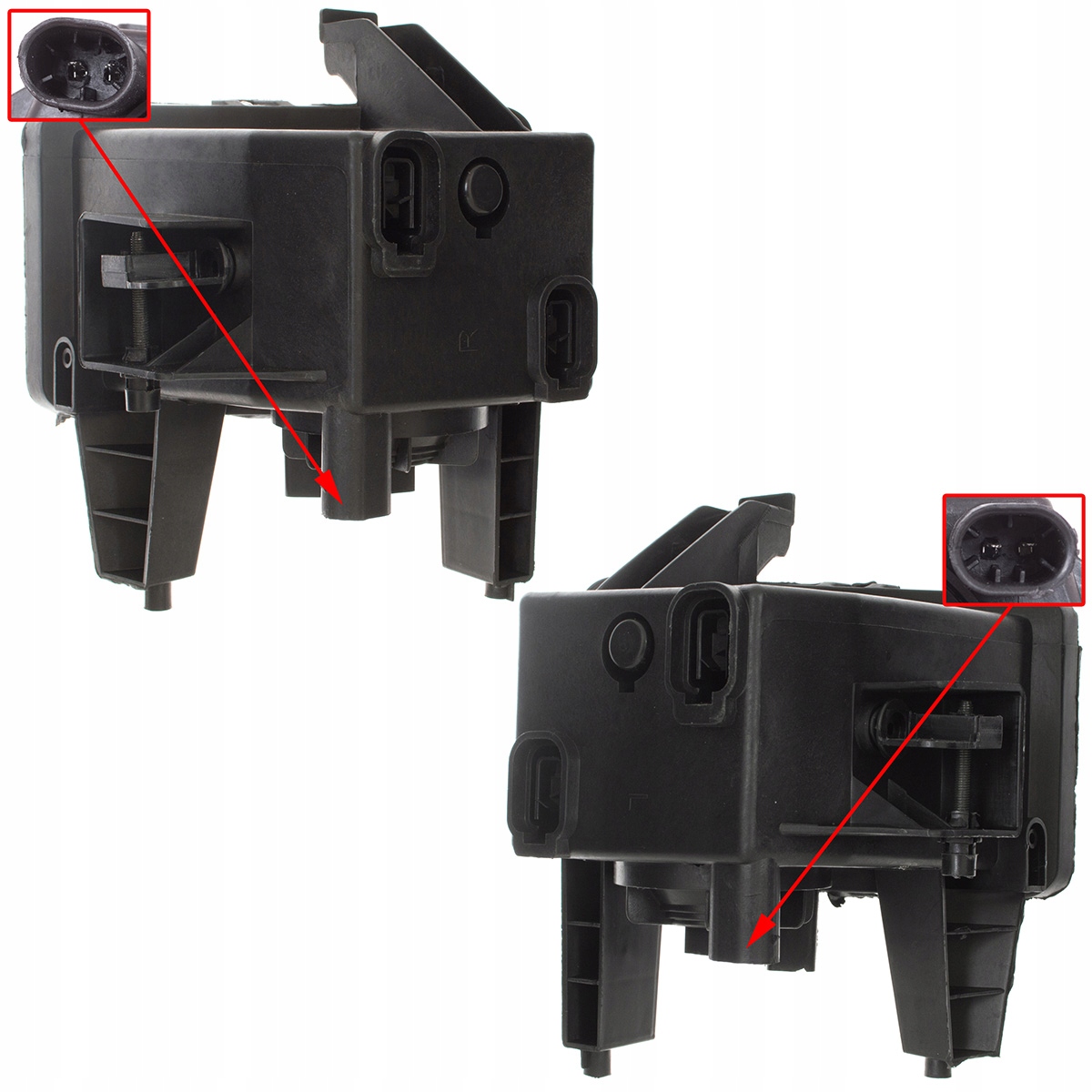 ZAFIRA B CORSA D ASTRA H HALOGEN L+P KPL Strona zabudowy lewe + prawe