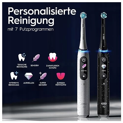 Oral-B iO Series 10 Plus Edition elektryczna szczoteczka z 3 Końcówkami ETU — miniatura 4