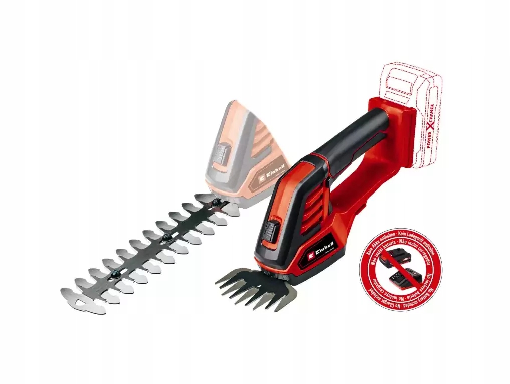 Einhell Nůžky Na Keře A Trávy Ge-cg 18/100 Li-Solo