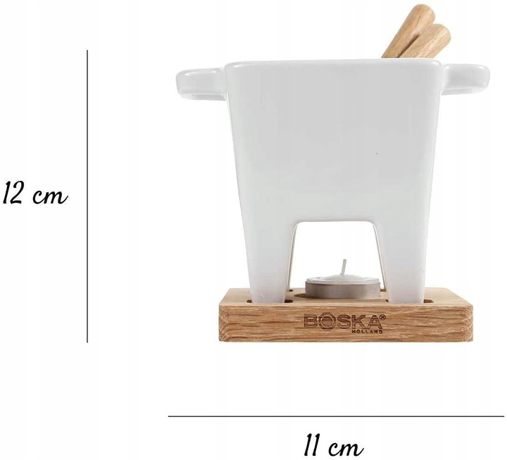 FONDUE Serowe Czekoladowe Zestaw dla 2 osób BOSKA Kod producenta BO-340030