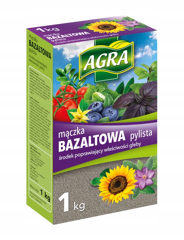 

Mączka Bazaltowa ulepszacz podłoża 1kg