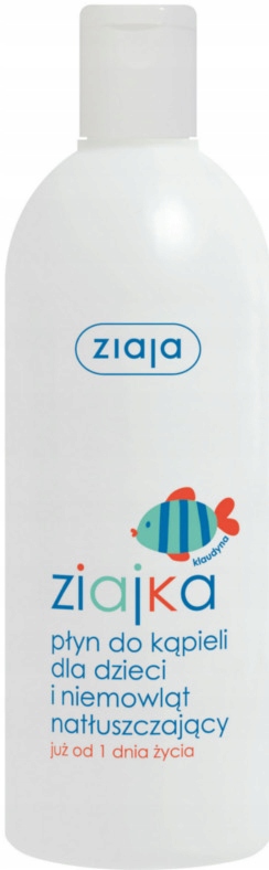 ZIAJA PŁYN DO KĄPIELI DLA DZIECI I NIEMOWLĄT 370ML