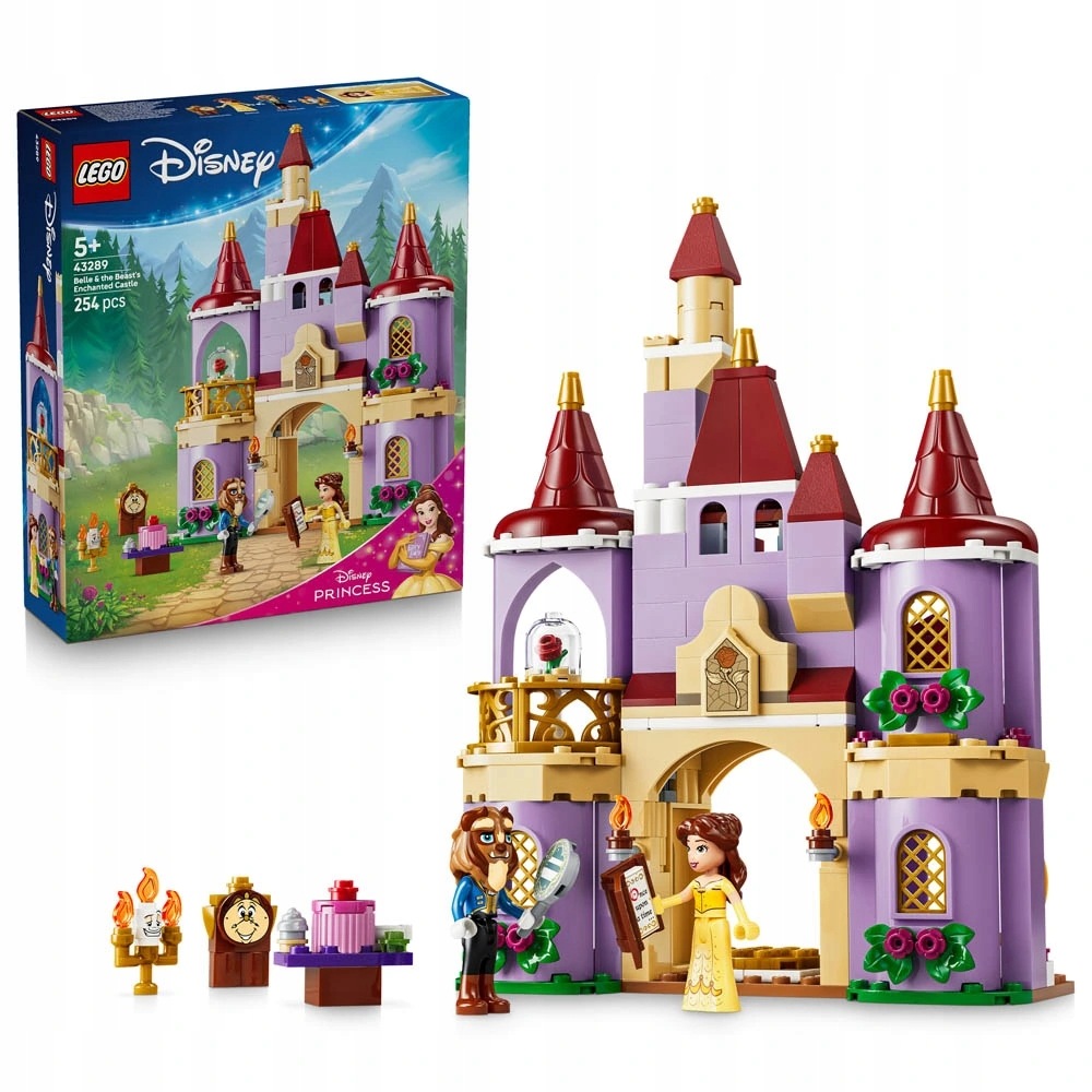 Lego Disney 43289 Kráska a zvíře: Začarovaný zámek