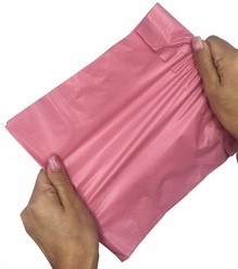 50szt foliopaki kurierskie 310x420 mm mocne worki RÓŻOWE PAKOWE PACZKOMAT