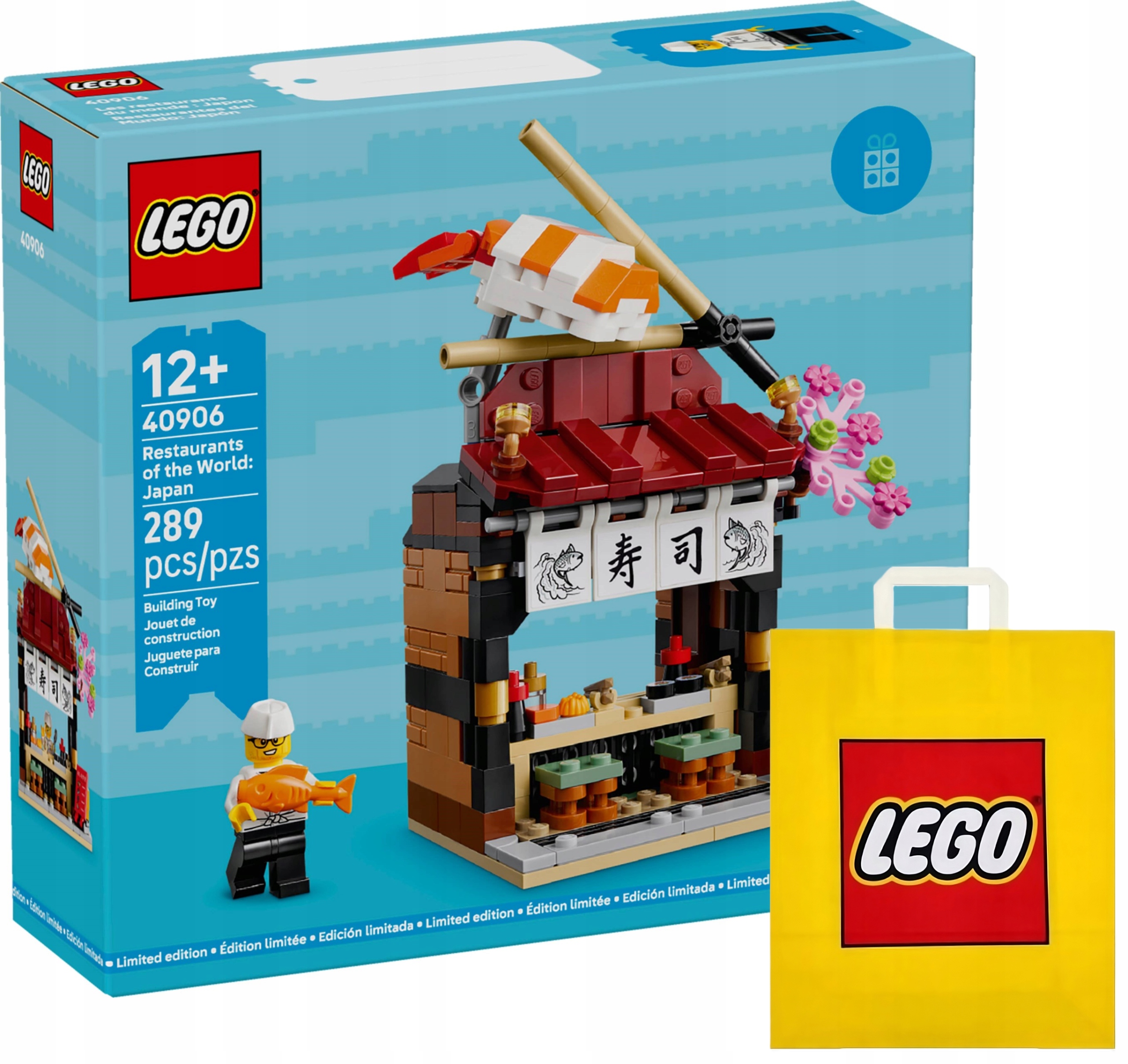 Lego Restaurace světa: Japonsko (40906) Limitovaná edice Taška