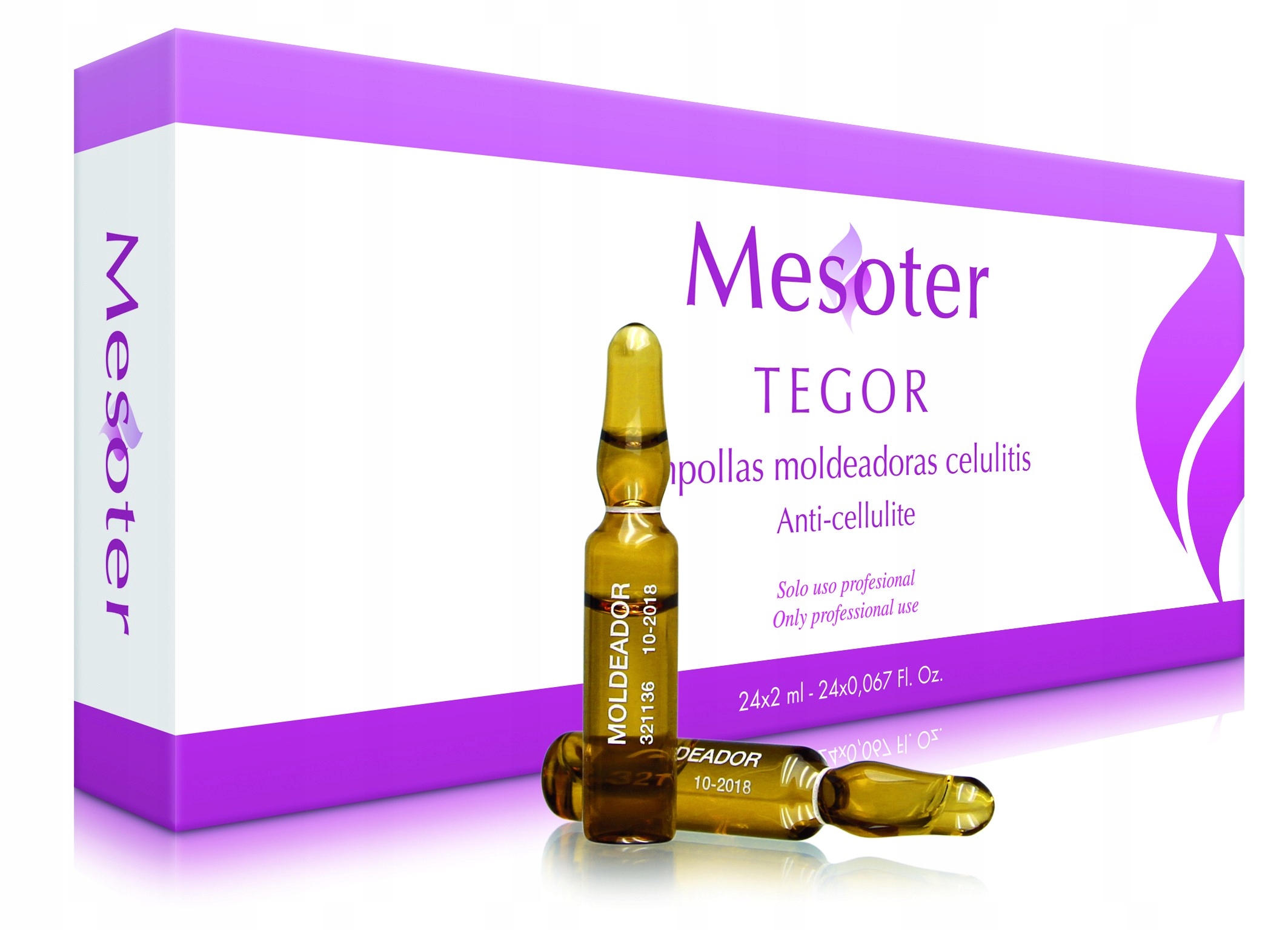 ampułki serum likwiduje CELLULIT derma roller Marka Tegoder