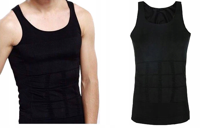 

Koszulka Męska Wyszczuplająca Podkoszulka Slim