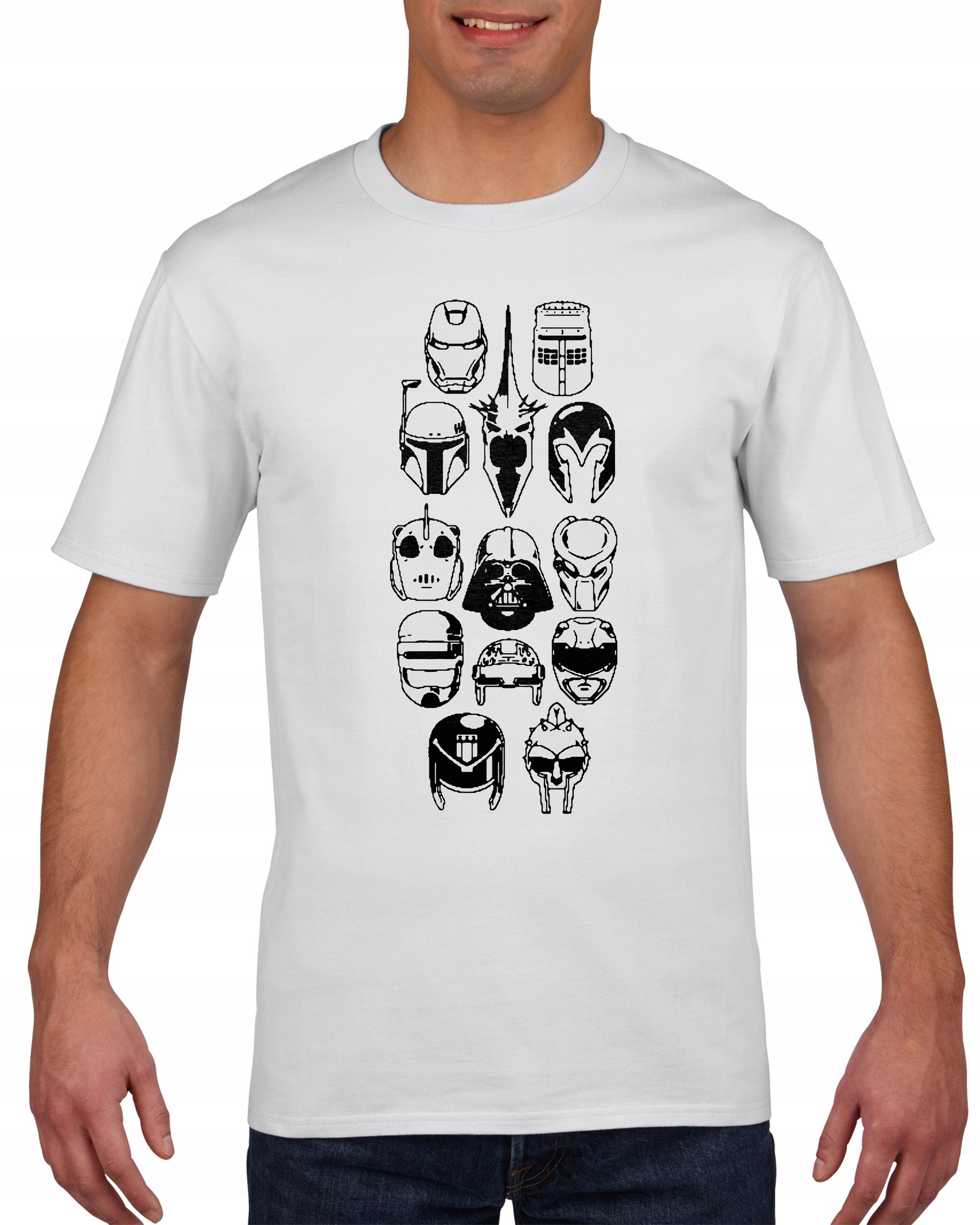 

Koszulka męska Maski Bohaterow Filmowych S