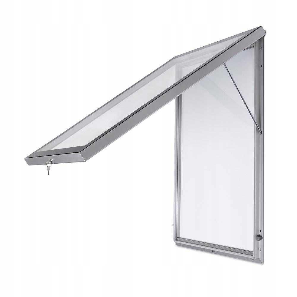 Zewnętrzna gablota SLIM PREMIUM A1 Materiał wykonania metal