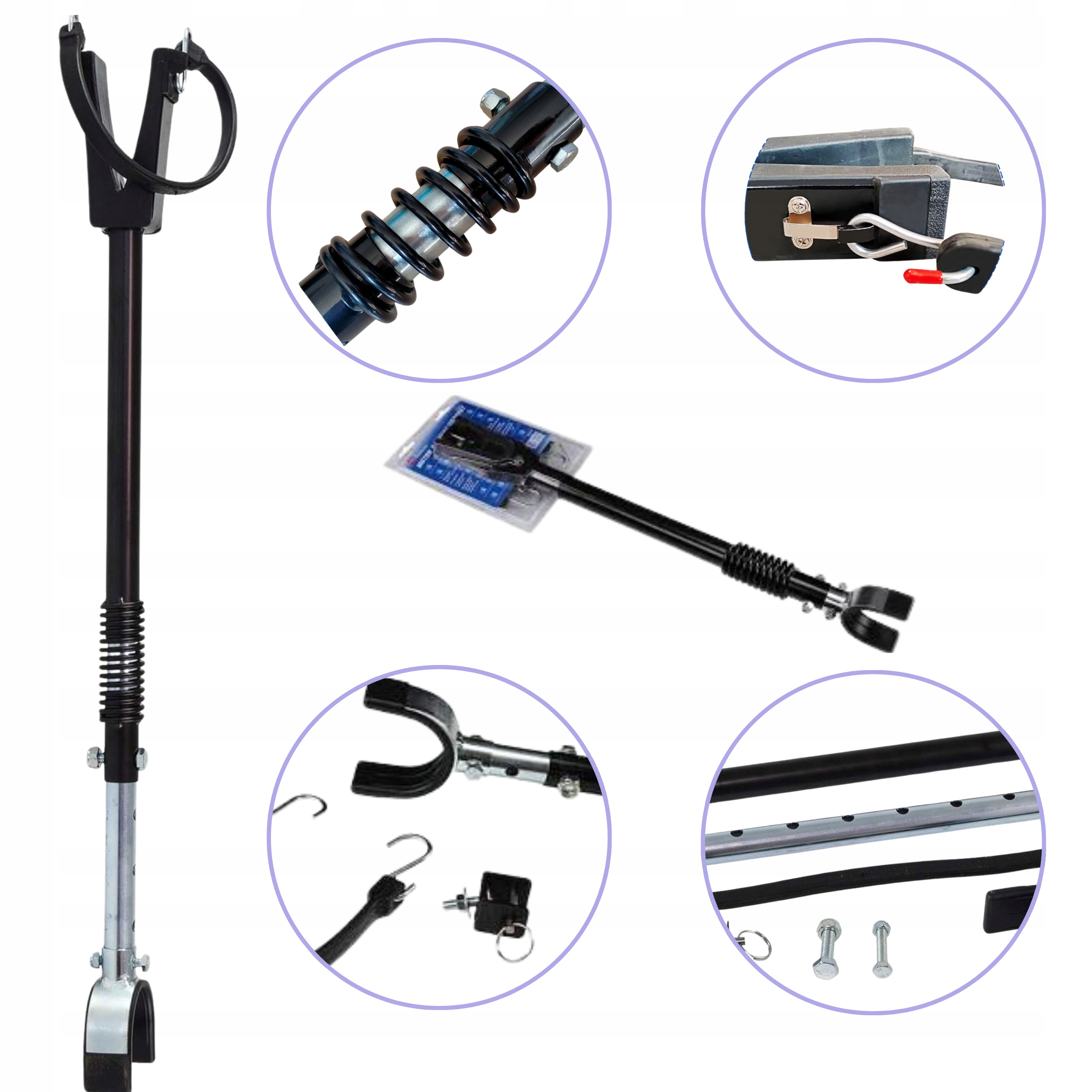 Podpěra pro přepravu přívěsného motoru do 300 Km Přepravní podpěra