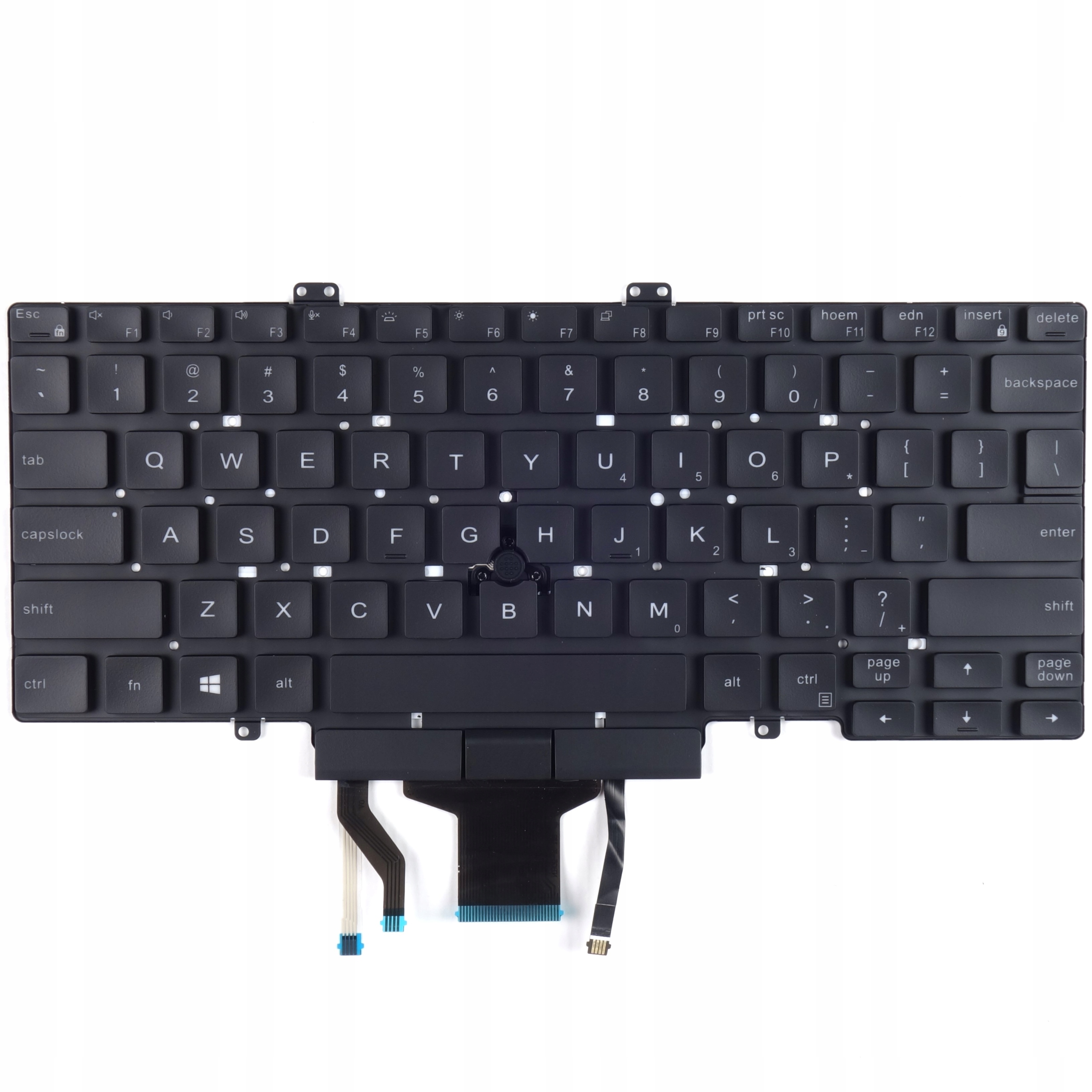 Klávesnice pro notebook Dell Latitude 3400 5400 7400 Led RN86F Trackpoint
