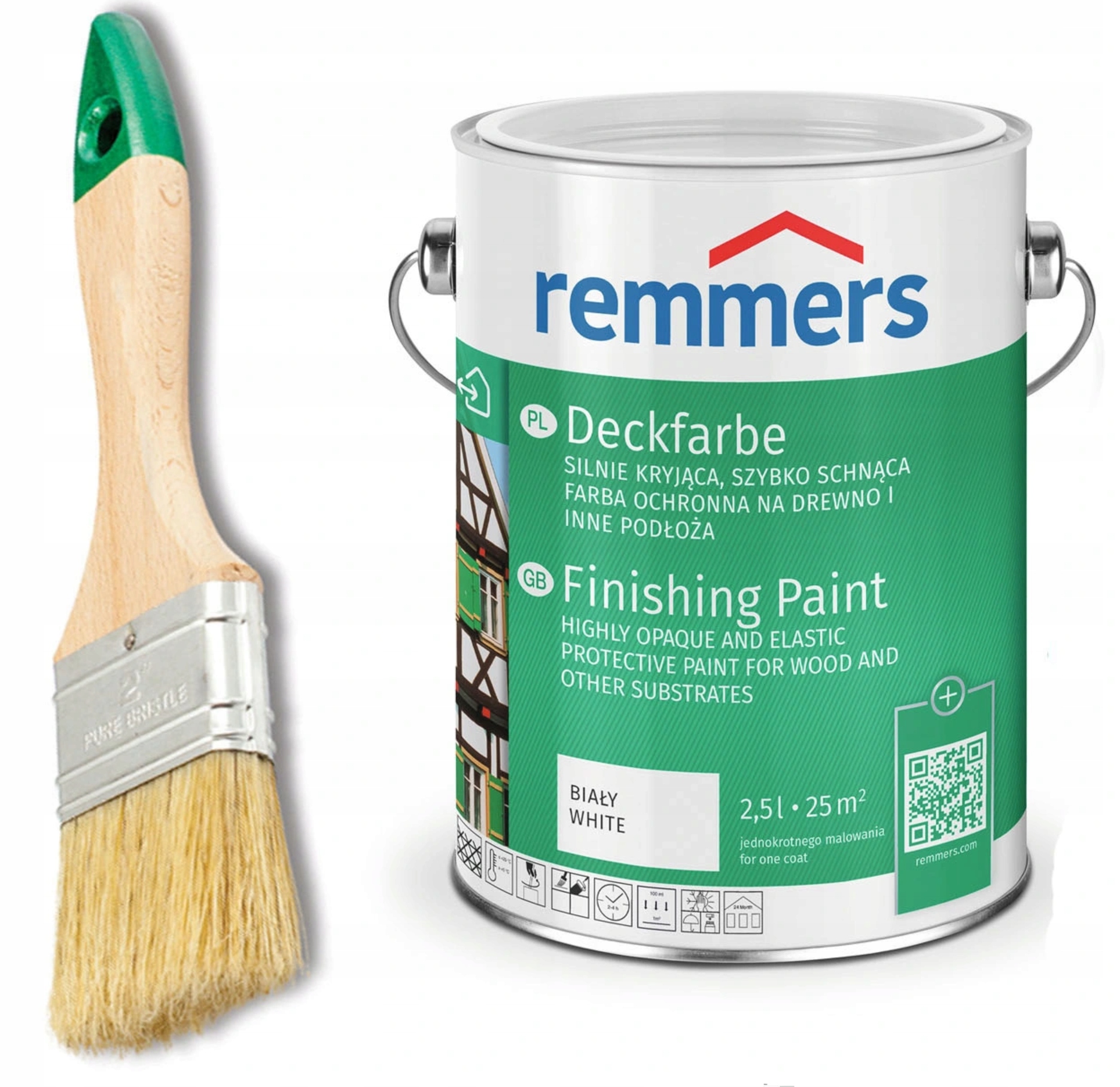 

Remmers farba kryjąca do drewna 2,5L