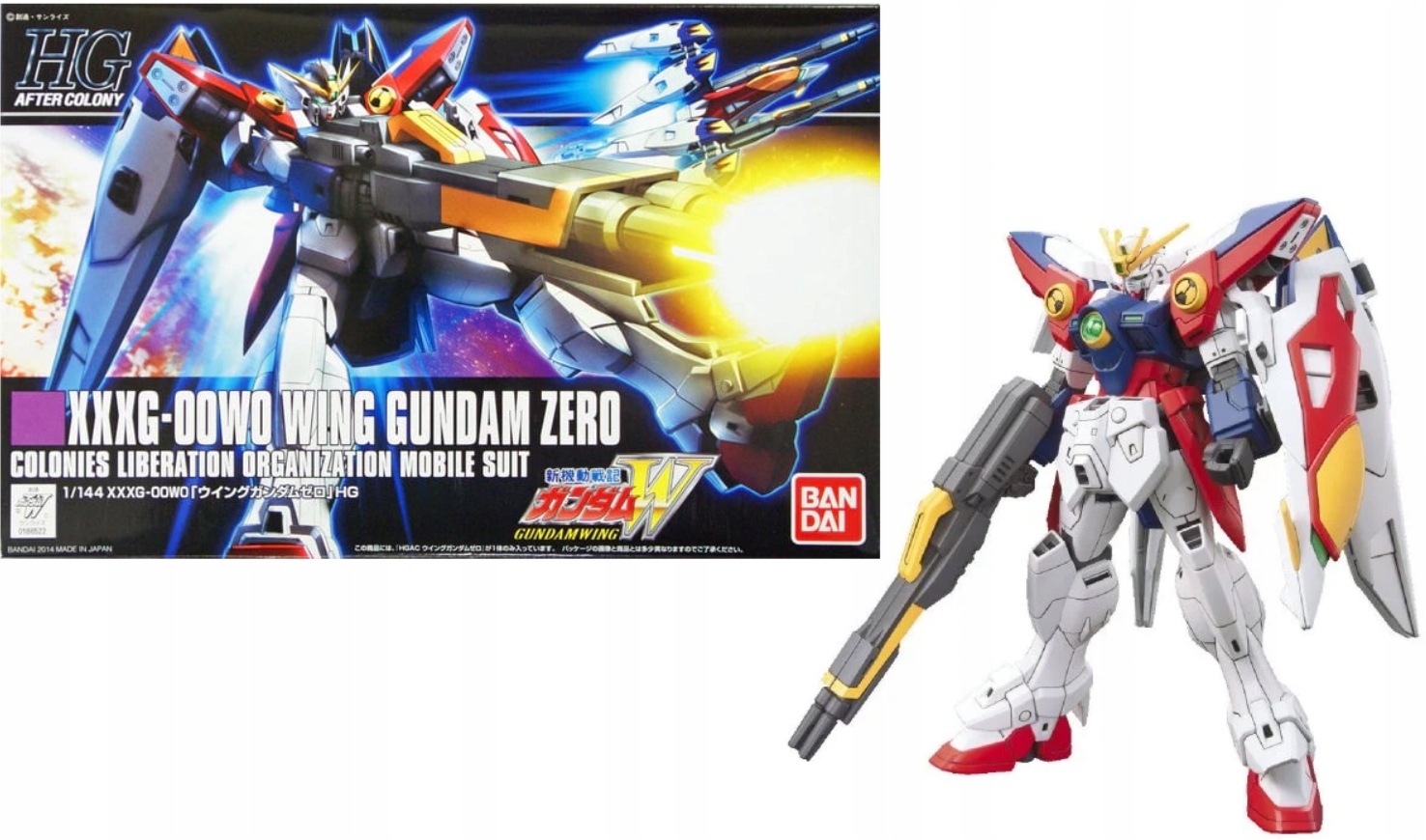 Gundam Hgac Wing Gundam Zero Model Kit 13 cm