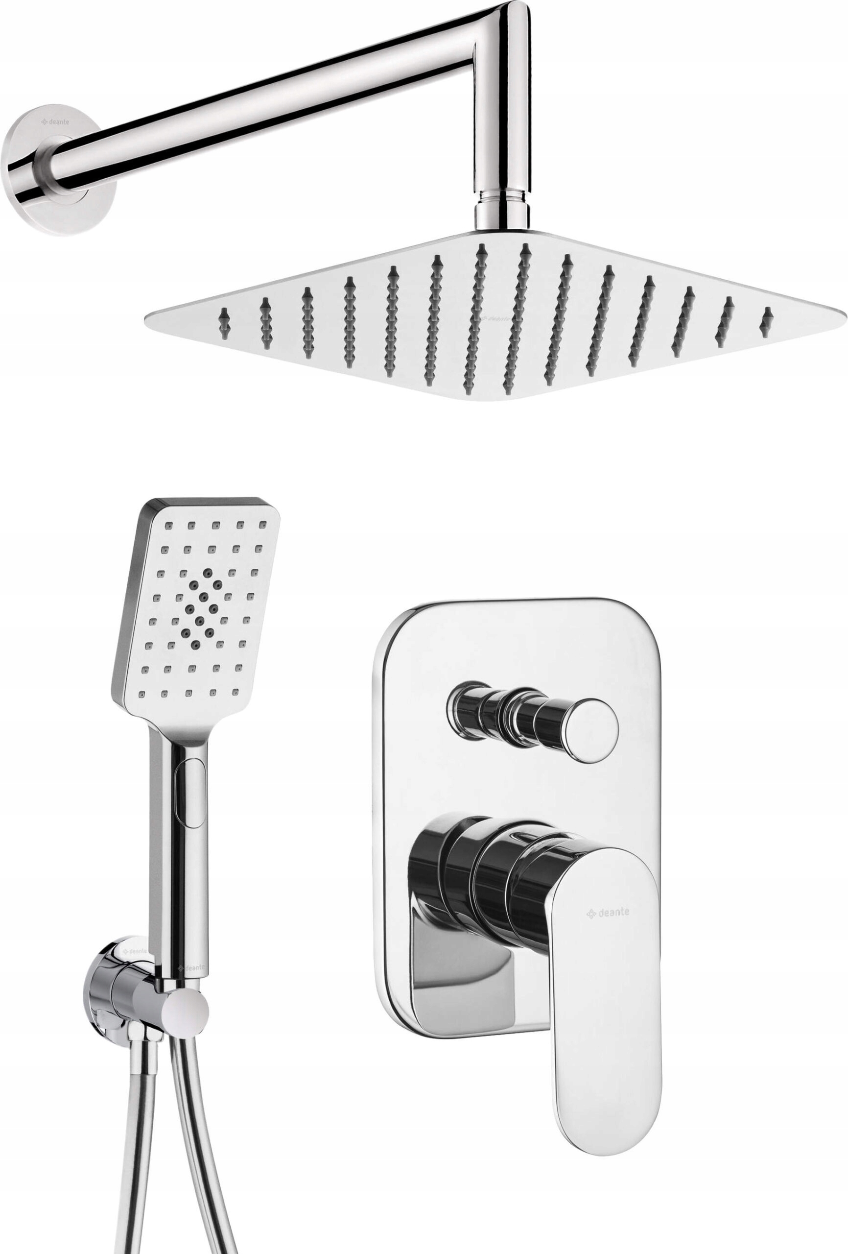 Deante Alpinia Podomietkový sprchový set Nac 09LP Chróm