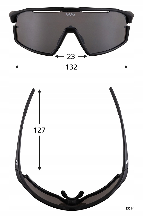 Okulary GOG Perseus Kod producenta E501-1