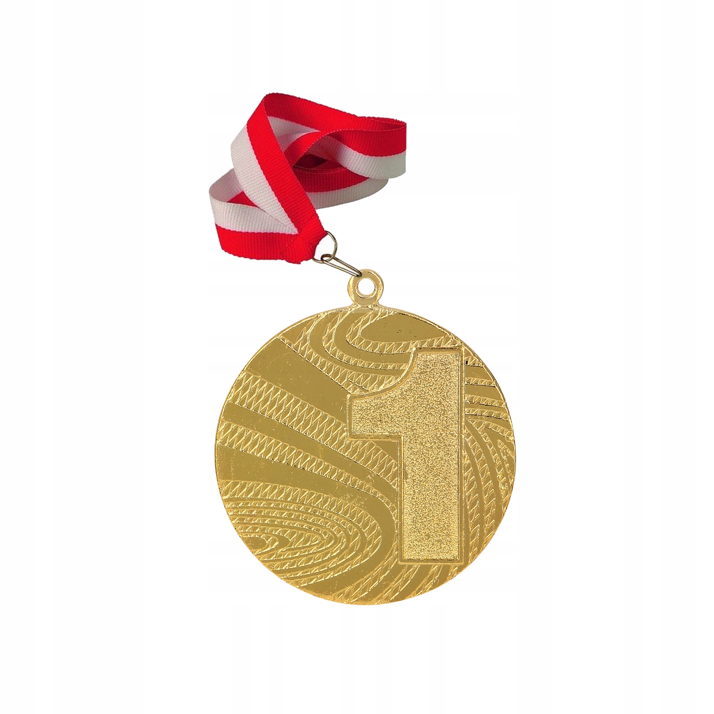 Medale Medal Złoto Srebro Brąz Wstążka Grawer