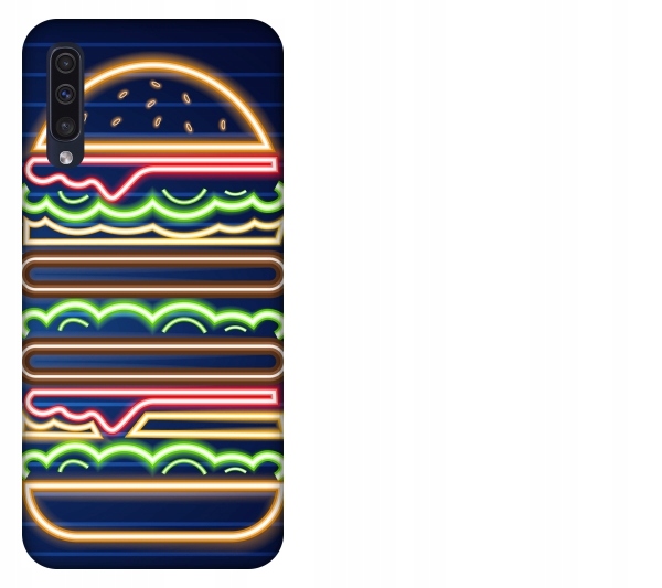 

Etui pokrowiec Samsung Galaxy A50 Neon burger