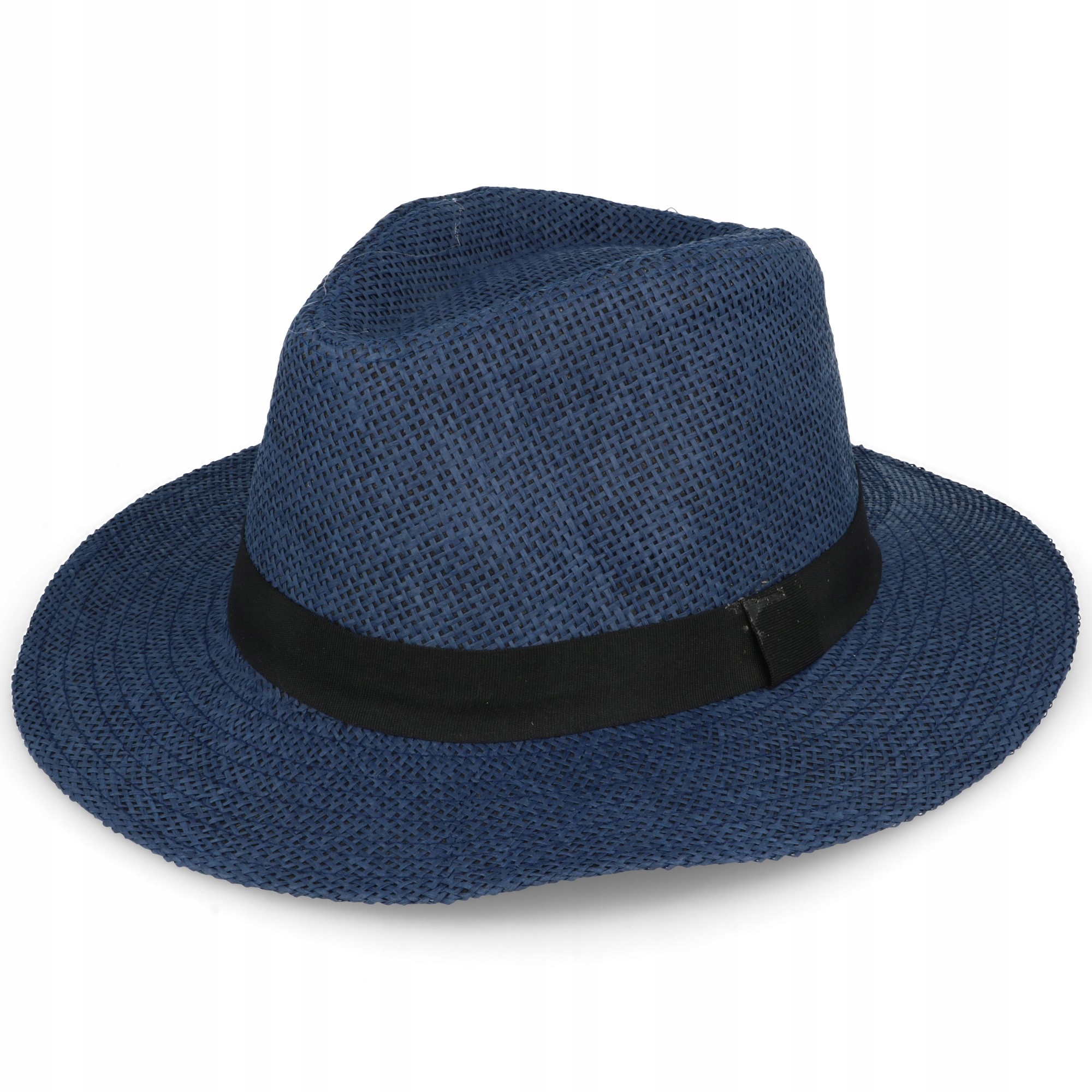 

Kapelusz słomkowy trilby na lato panama fedora