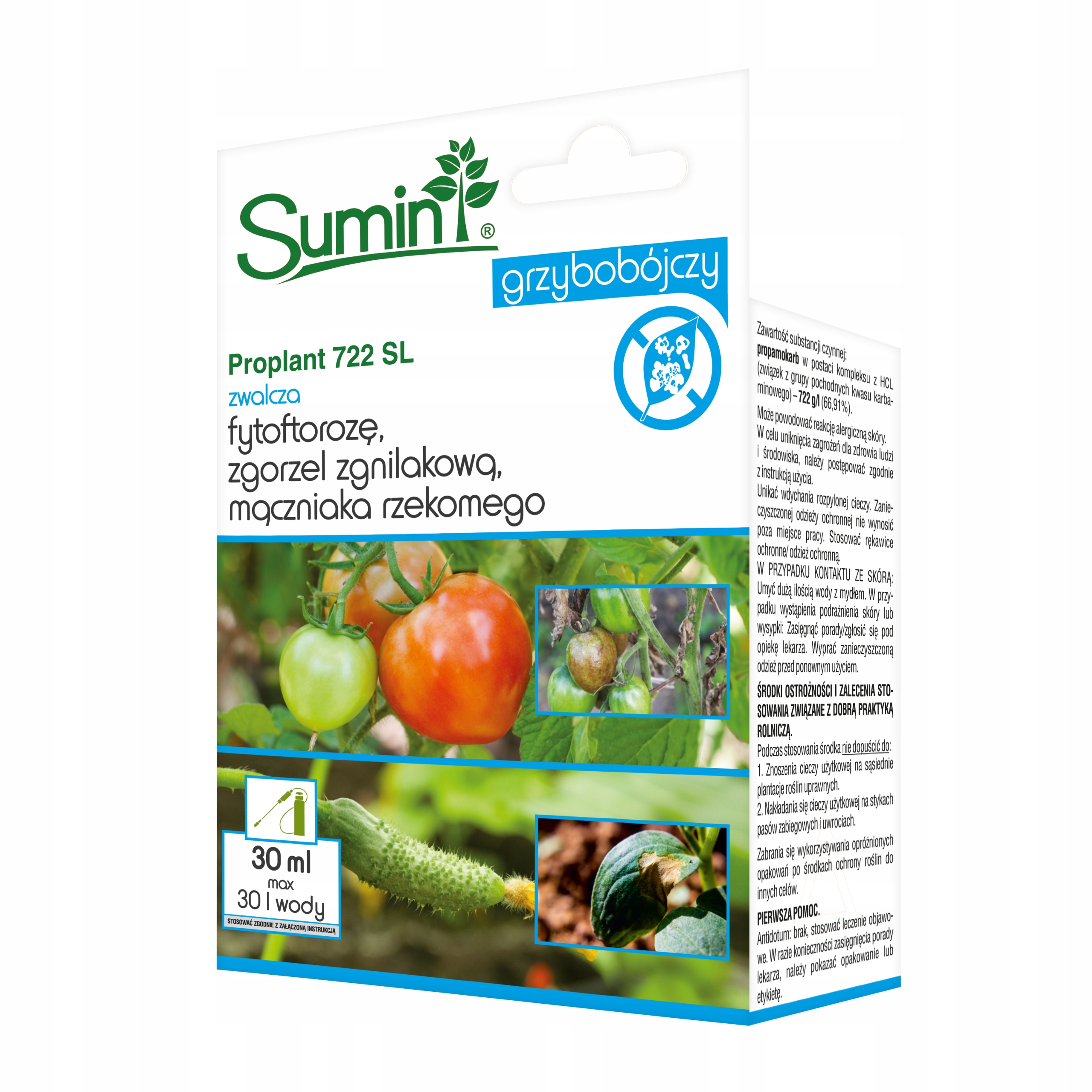 

Sumin Proplant 722 Sl 30 ml Fytoftyroza Mączniak