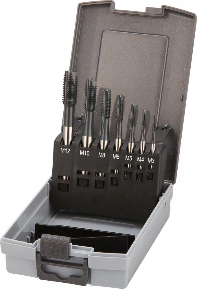 

Zestaw gwintowniki maszynowe Inox M3-M12 Fortis