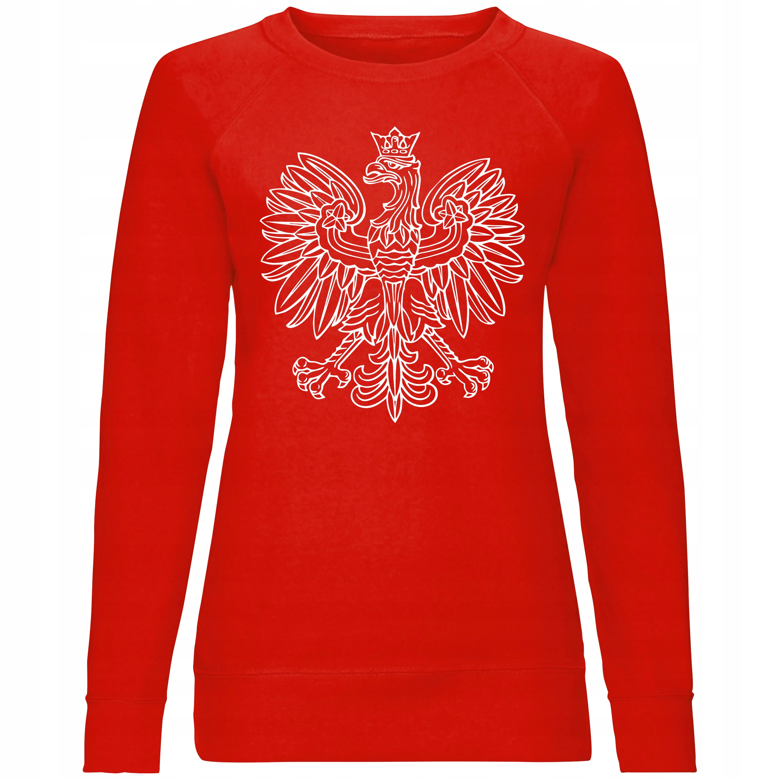 

Damska Bluza Bez Kaptura Kibica Polska Orzeł Xs
