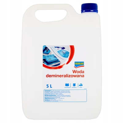 

Woda demineralizowana Fairline 5L
