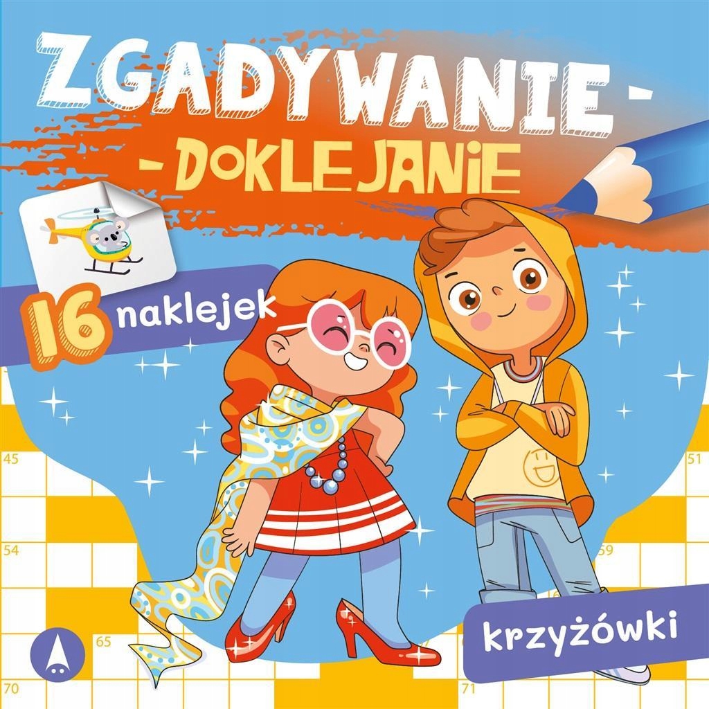 

Zgadywanie-doklejanie. Krzyżówki, Sabina Grabias