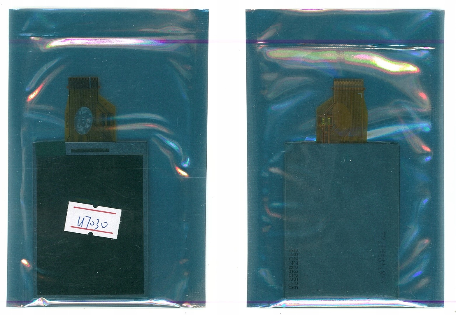 LCD do Olympus U7030 U9010 U5010 SP600 X43 FE4030