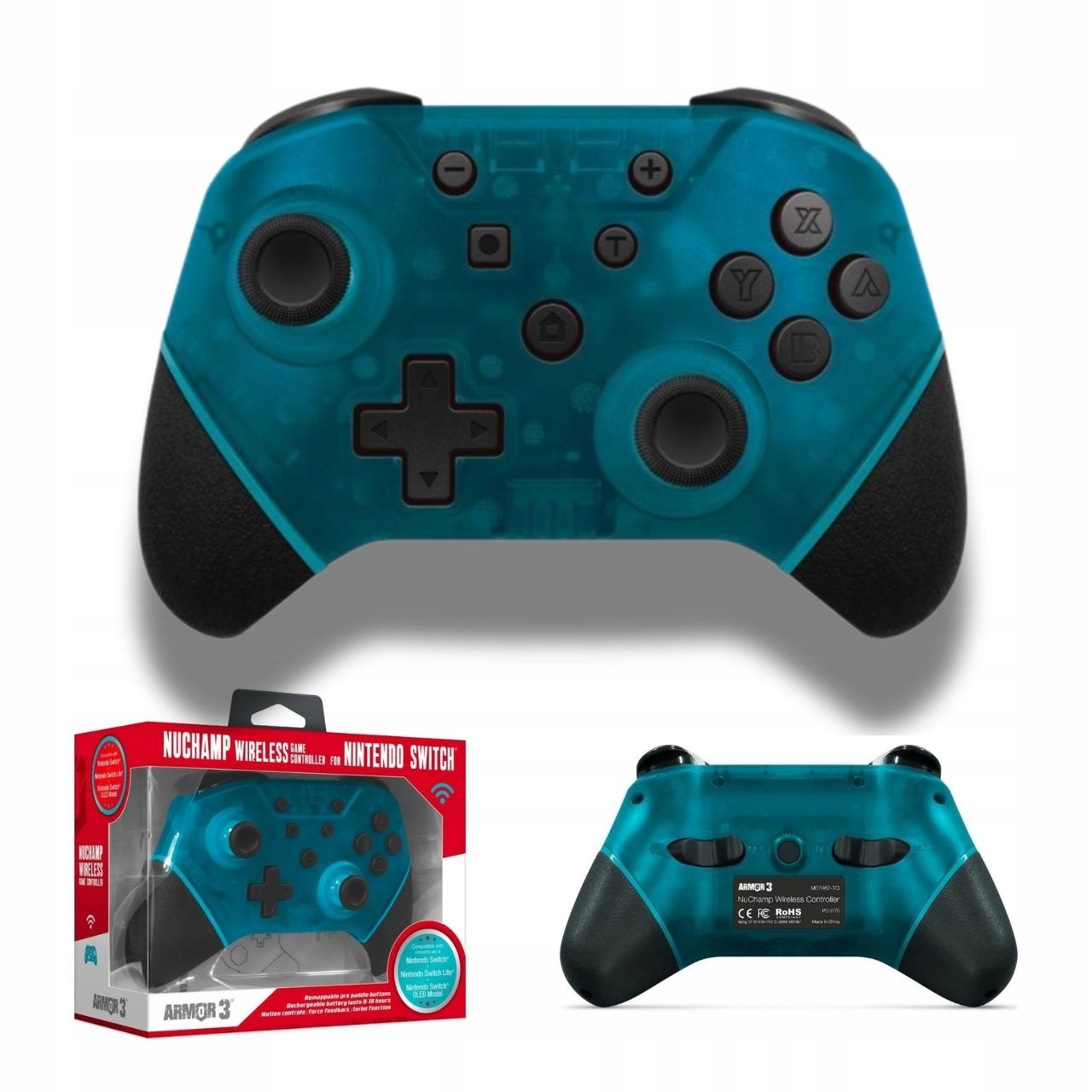 Nintendo Switch Pad Bezprzewodowy Kontroler Do Gier Turquoise