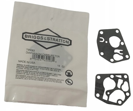 Membrany BRIGGS STRATTON 3,5 4,5 450 500 ORYGINAŁ