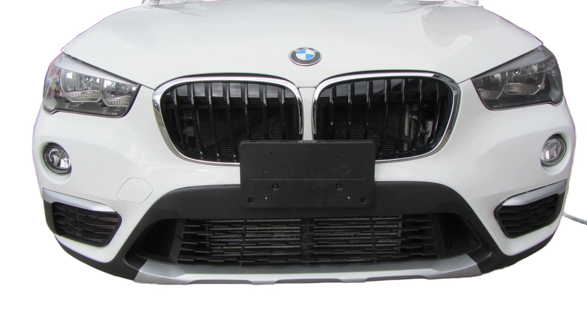 BMW X1 F48 front white XLINE complete front bumper ALPINWEISS A300