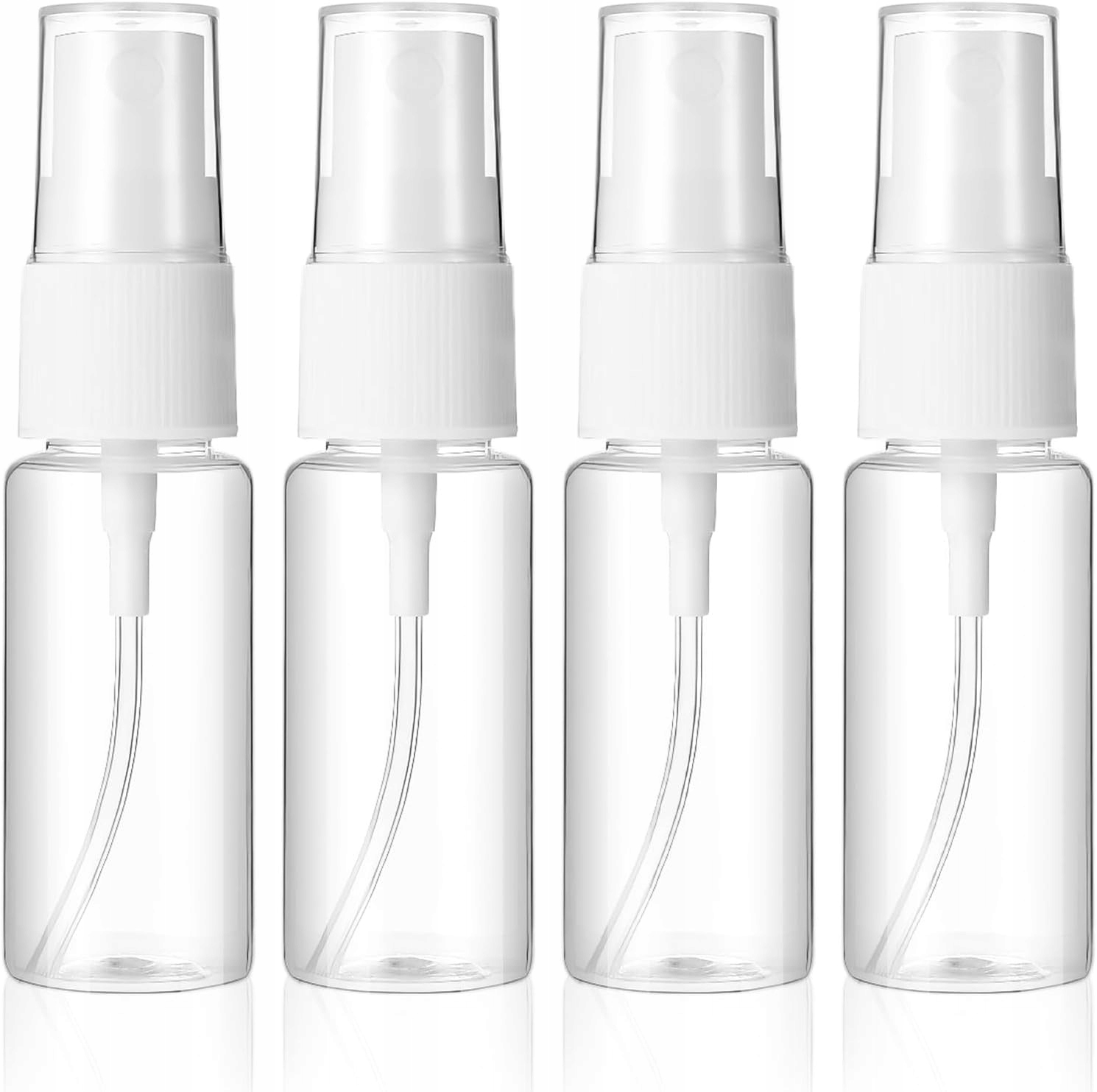 Mini Lahvičky S Rozprašovačem 20 ML Průhledné Cestovní 4 ks sada