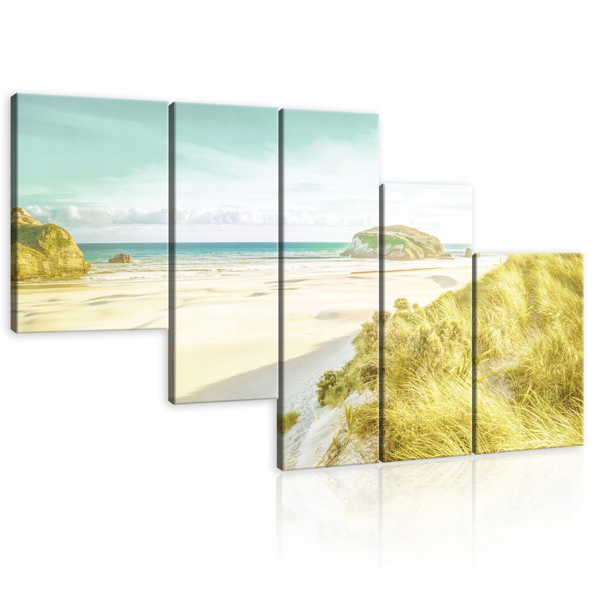 Obraz 170x100 Moře pláž duny oceán léto slunce příroda klid písek