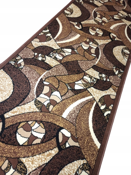 

Chodnik dywanowy 100cm brąz beż