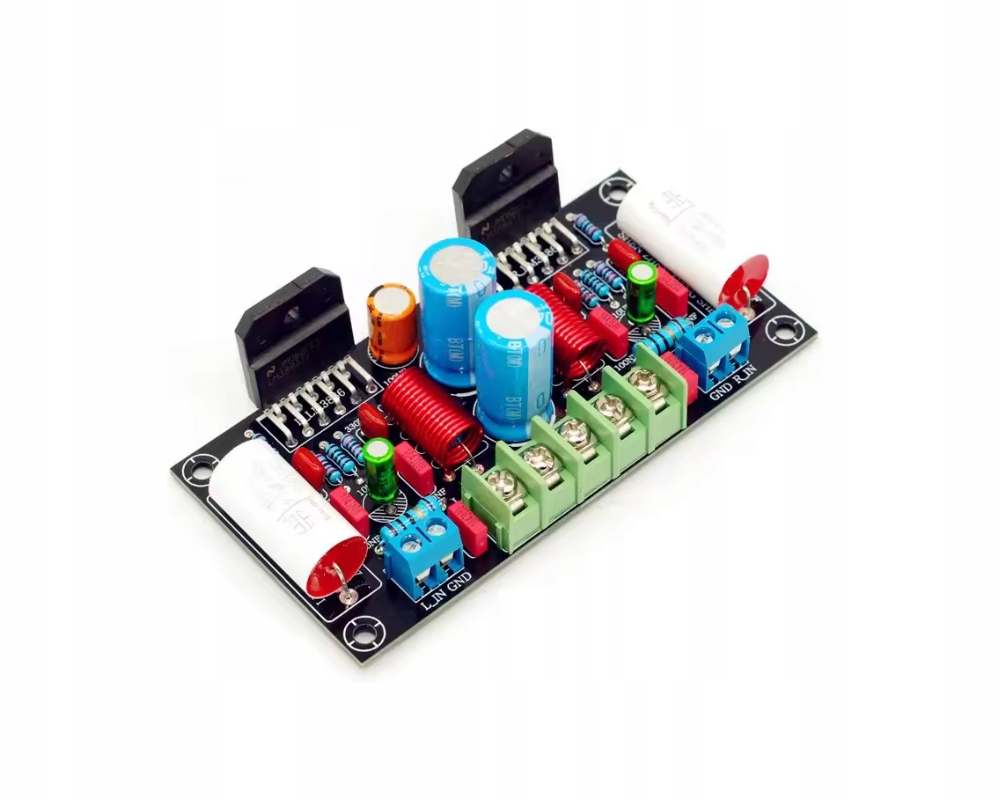 Zesilovač Audio HiFi LM3886 Stereo 68W@4Ohm 50W@8Ohm Legendární Gainclone