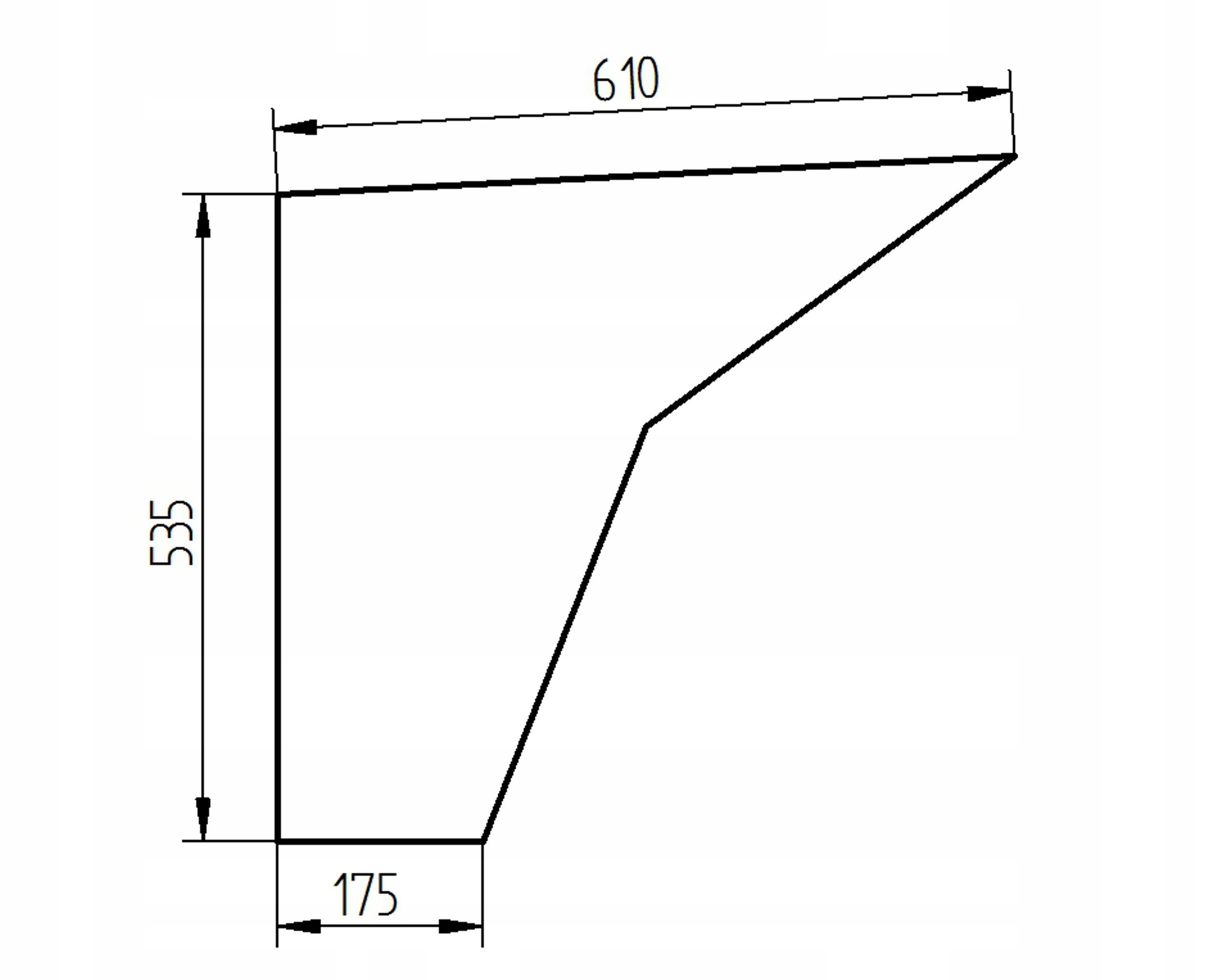 sklo Fendt Farmer 103 104 105 106 108 spodní dveře