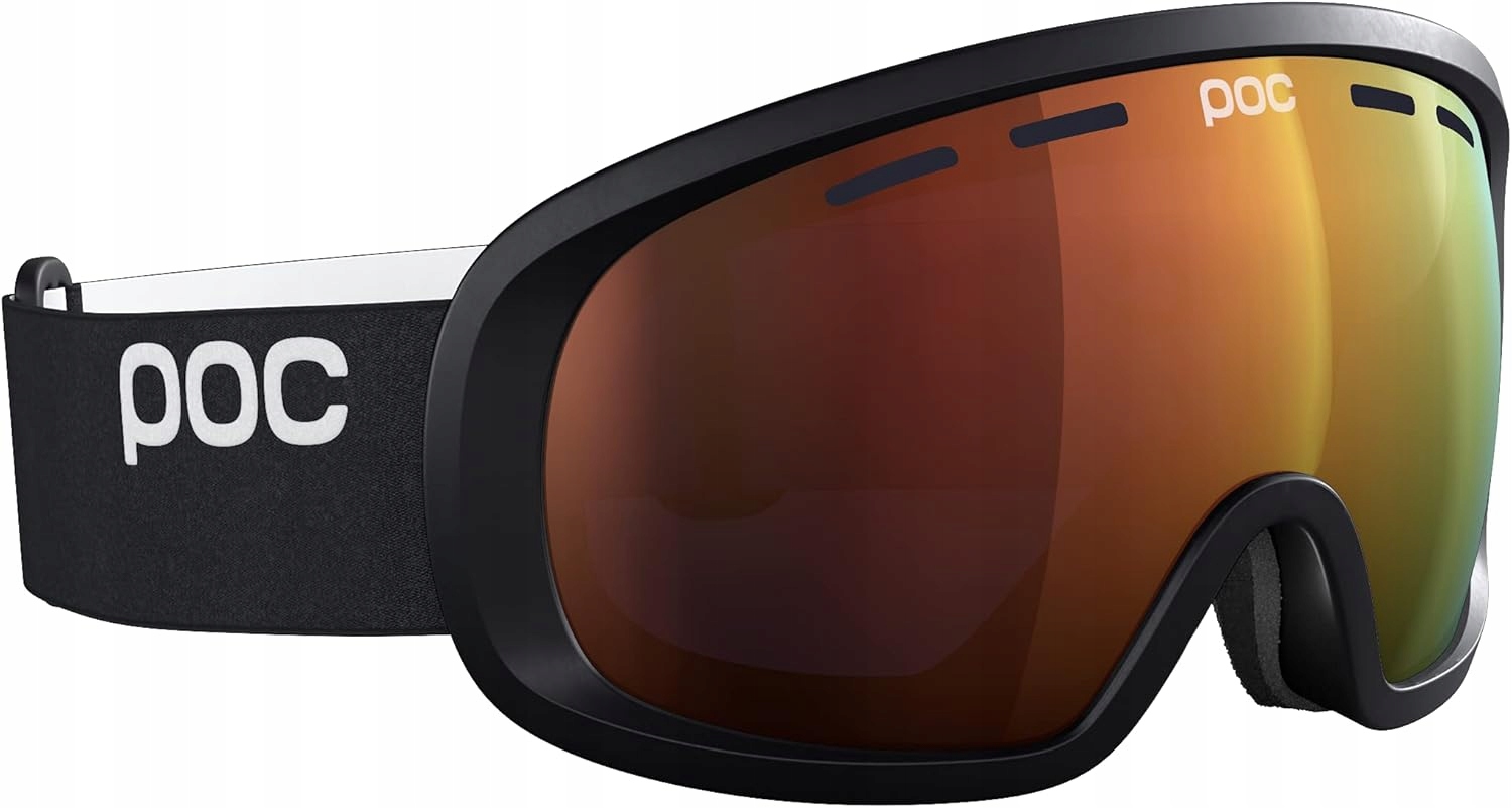 Lyžařské brýle Poc Fovea MID Clarity Sunny Orange S2 Uranium Black