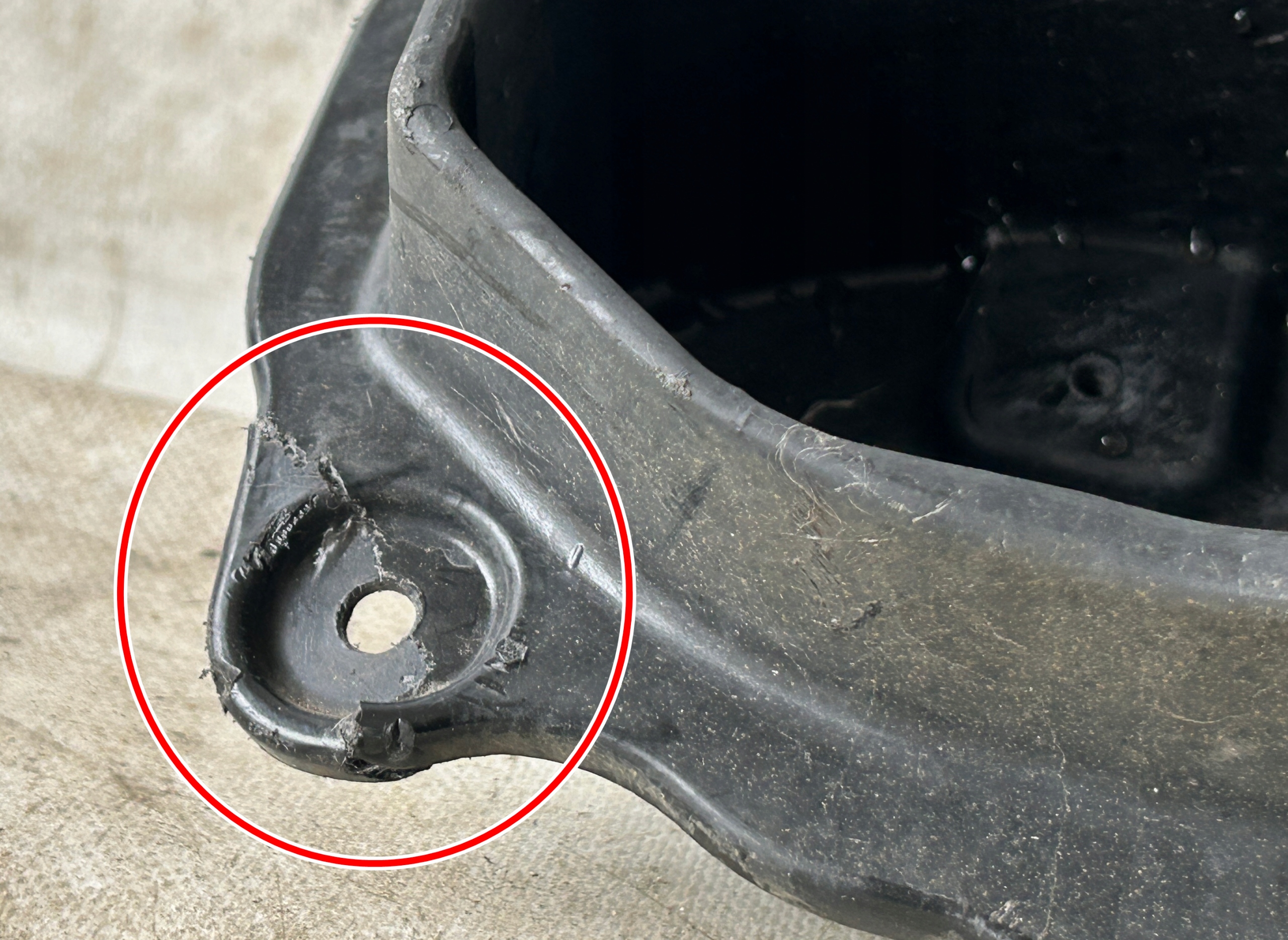 bumper support rear part KIA CEED III 86631-J7701